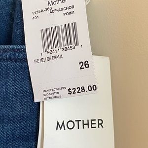 Mother Mellow Drama High Waisted Flare Jeans- NWT!
